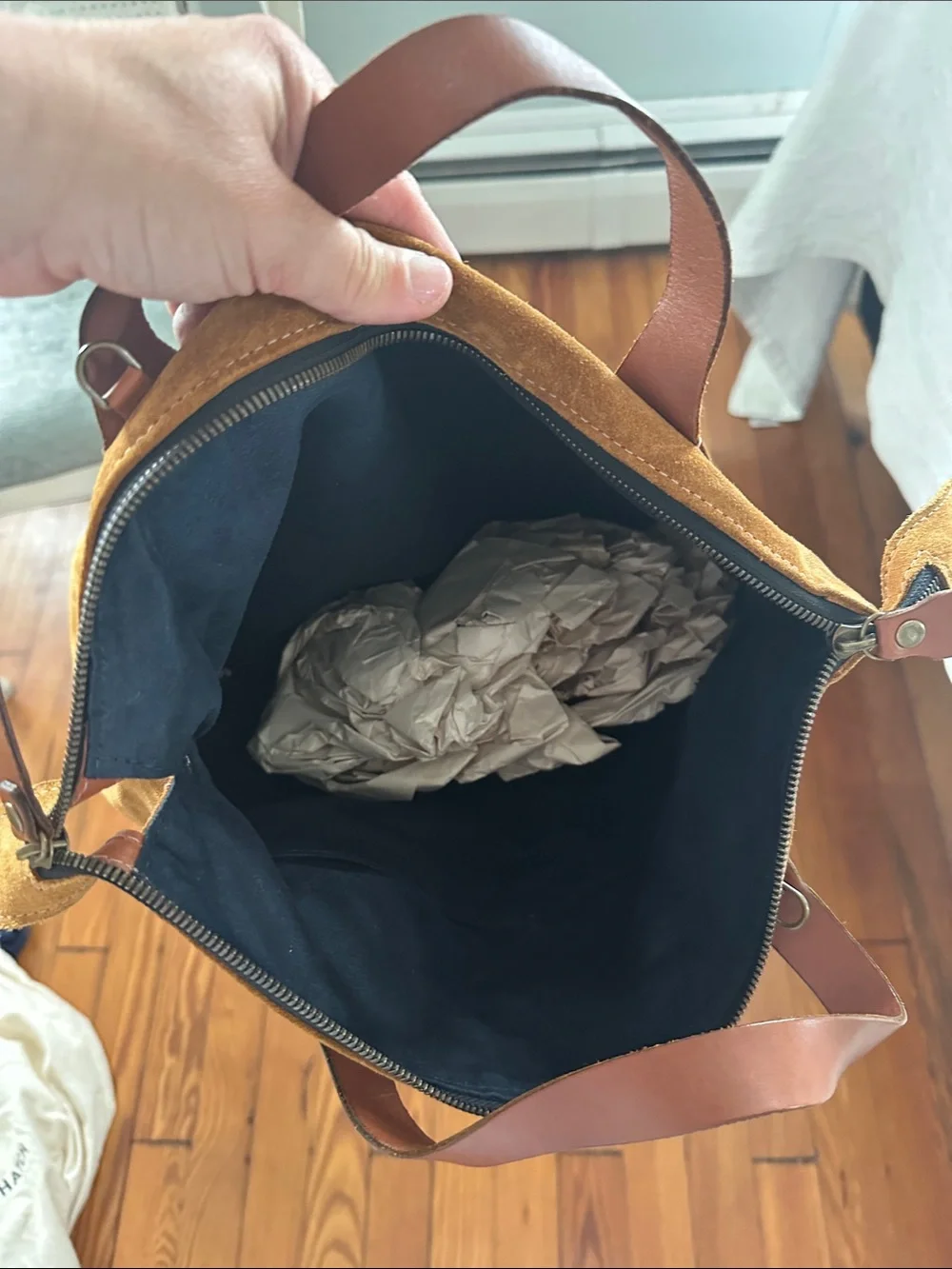 Parker Thatch Charlie Suede Bag - Picture 5 of 10